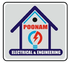 Poonam Electrical & Engineering Logo